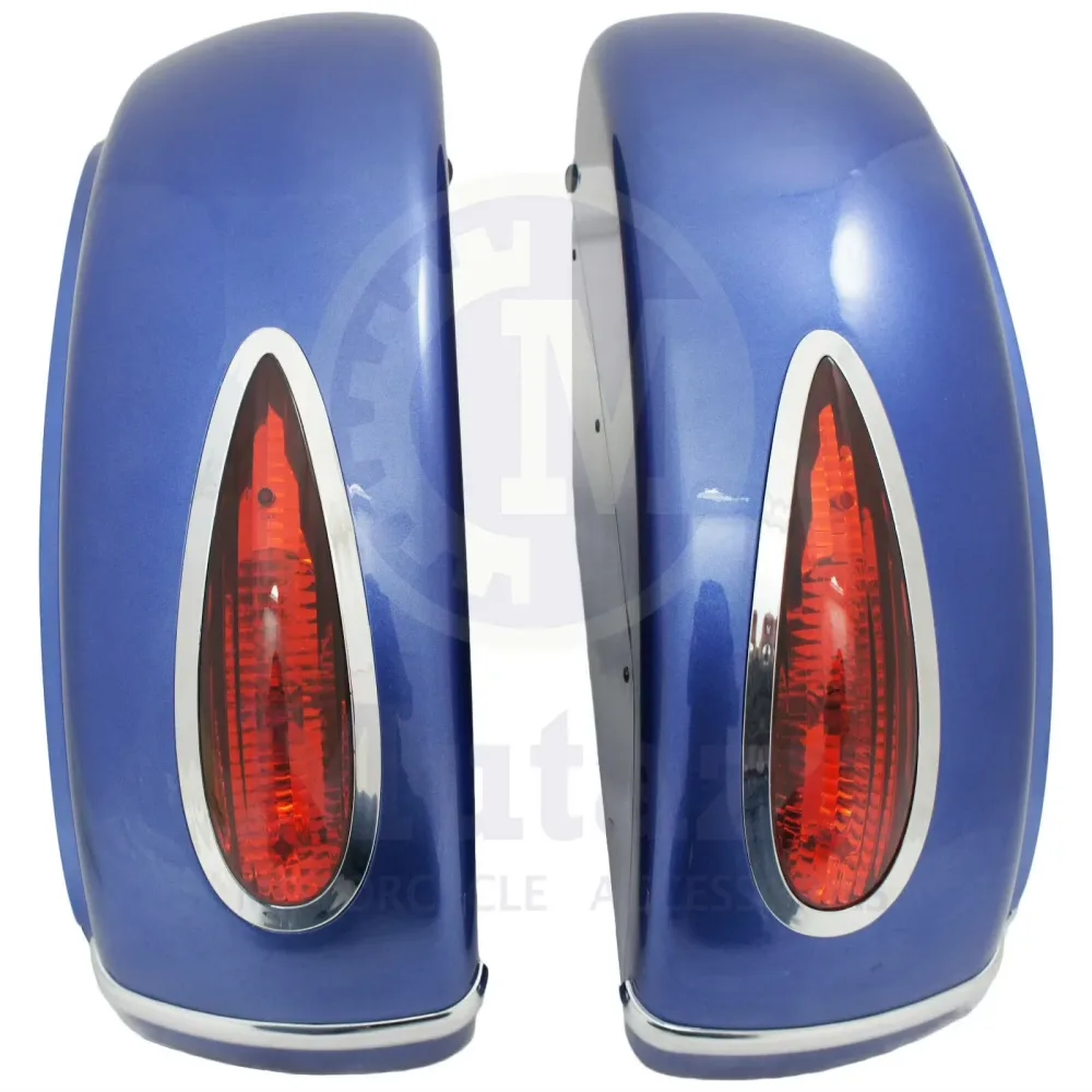 Motorcycle blue 1" 22"