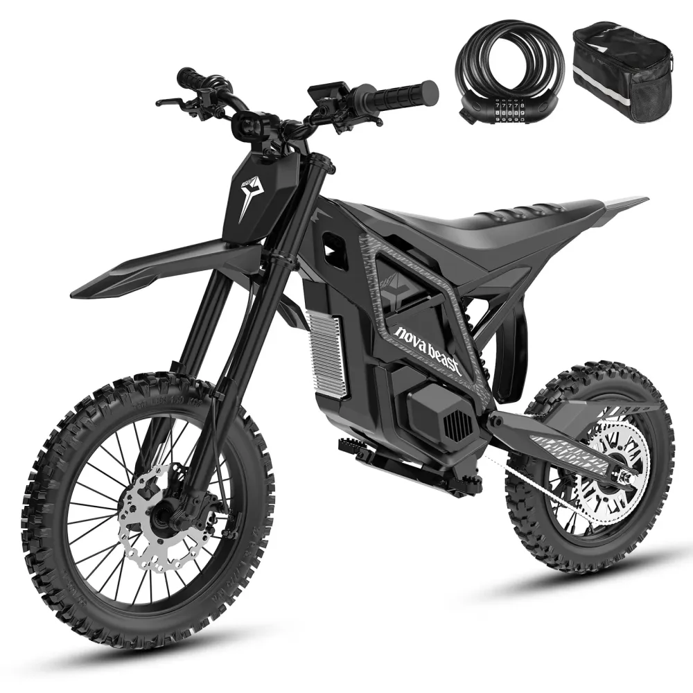 Dirt Bike 5500w 60v black