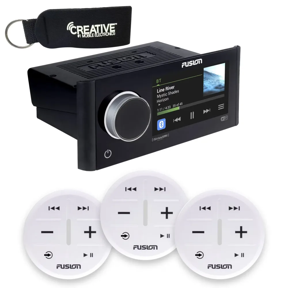 Audio Components wireless white 4.3"