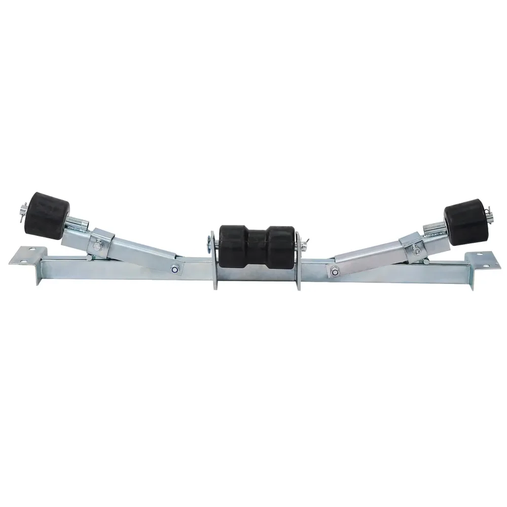 Boat Trailer 2204 lbs adjustable silver
