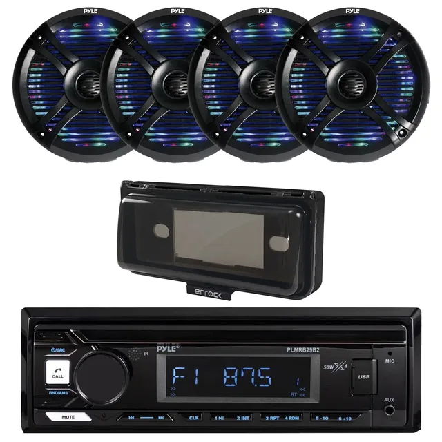 Stereo Receiver 6.5" 250 watt bluetooth