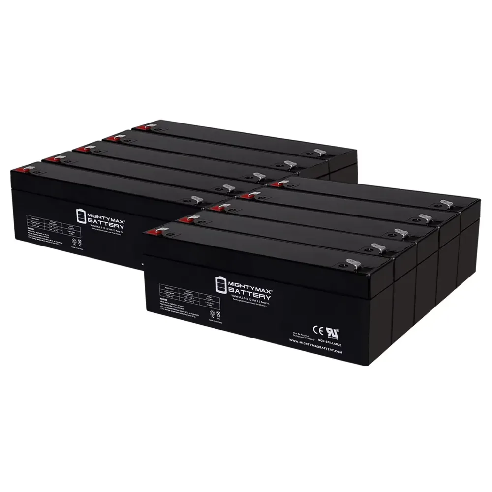Battery 12v 10 pack 12 volt