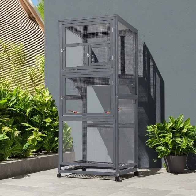 Bird Cage 68" gray 28.2"