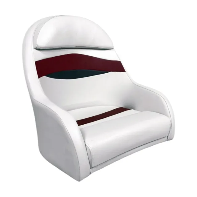 Captain Chair white red 28oz