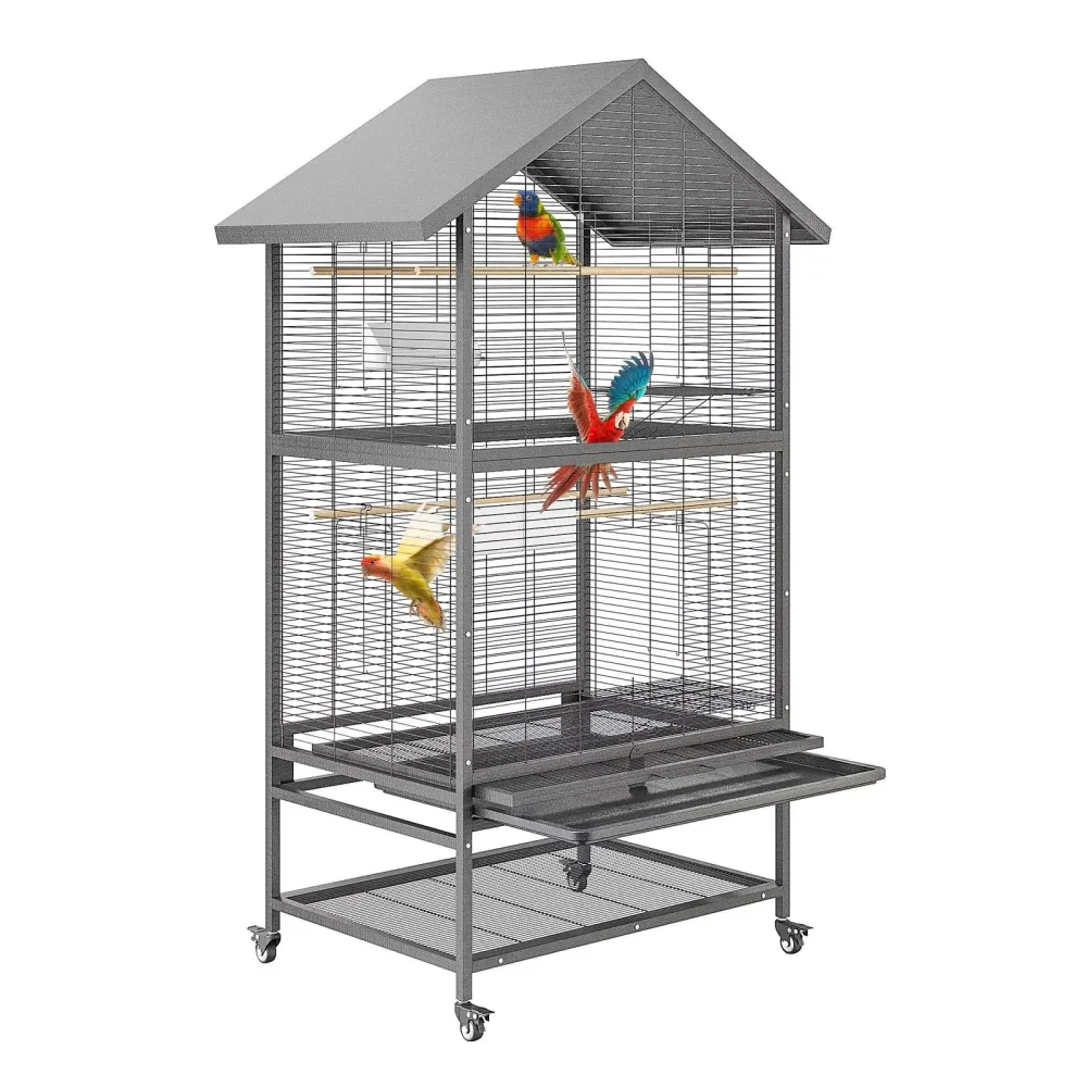 Metal Bird 65.7 inch 31.5" 23.6"