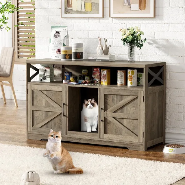 Cat Litter 47" grey 130 lbs