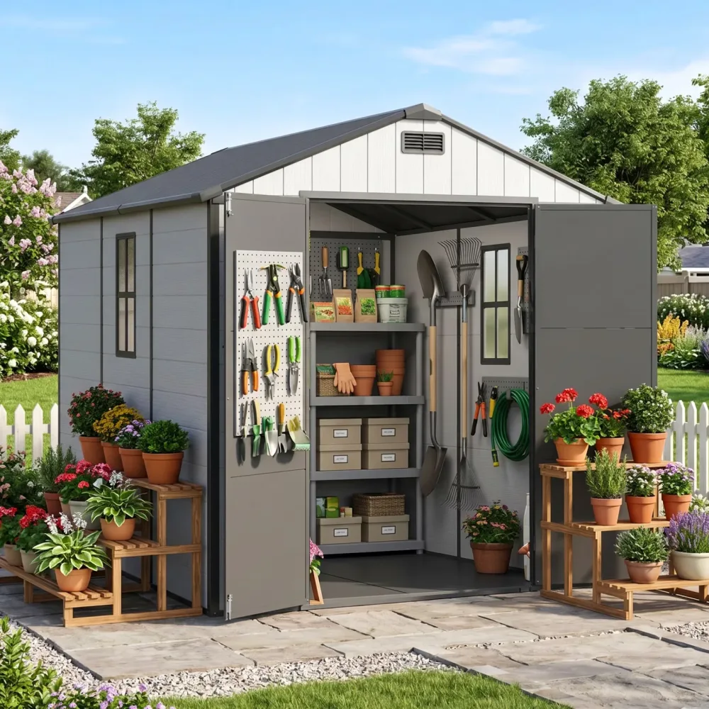Door Garden gray