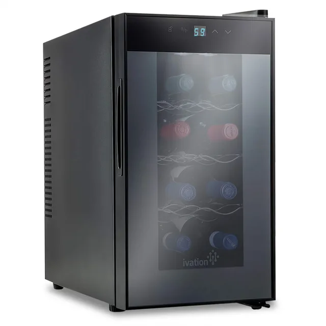 Wine Cooler black adjustable