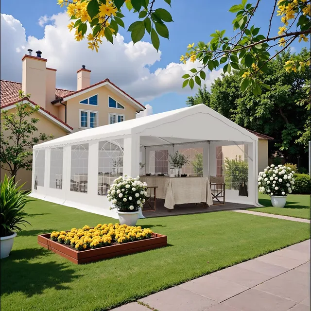 Party Tent 13' 26' white