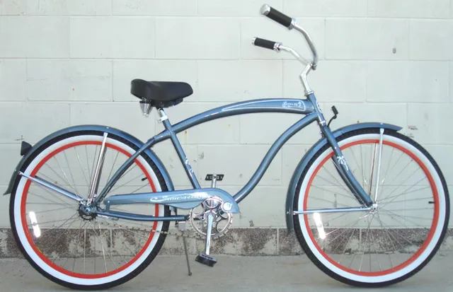 Coaster Brake 26" red gray