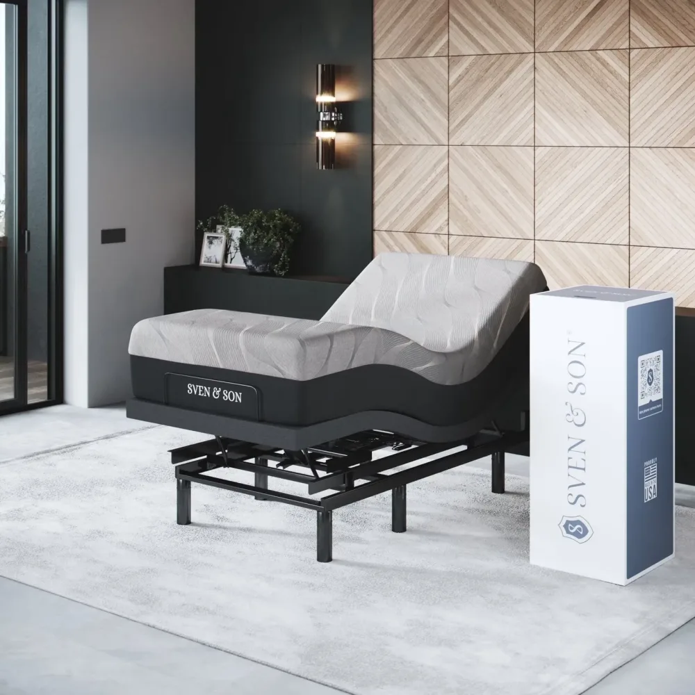 Bed 10 in 25 in adjustable
