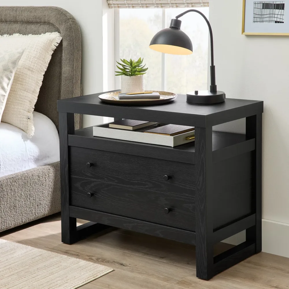 Bedroom Furniture 2 pack black 17.99 in