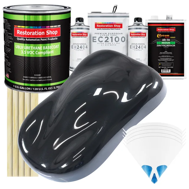 Auto Paint black 1 gallon 2 gallons