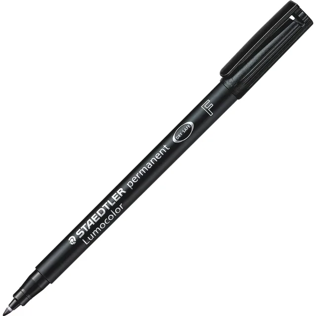 Permanent Markers 0.6 mm black waterproof
