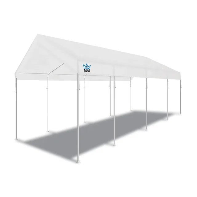 King Canopy 10ft 27ft white