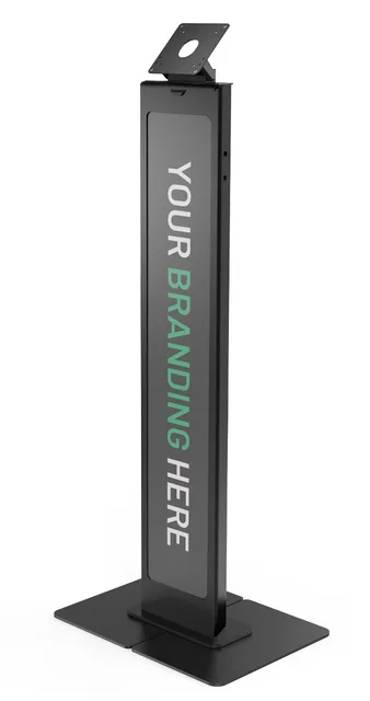Stand black 2.450 kg 5.3 lb