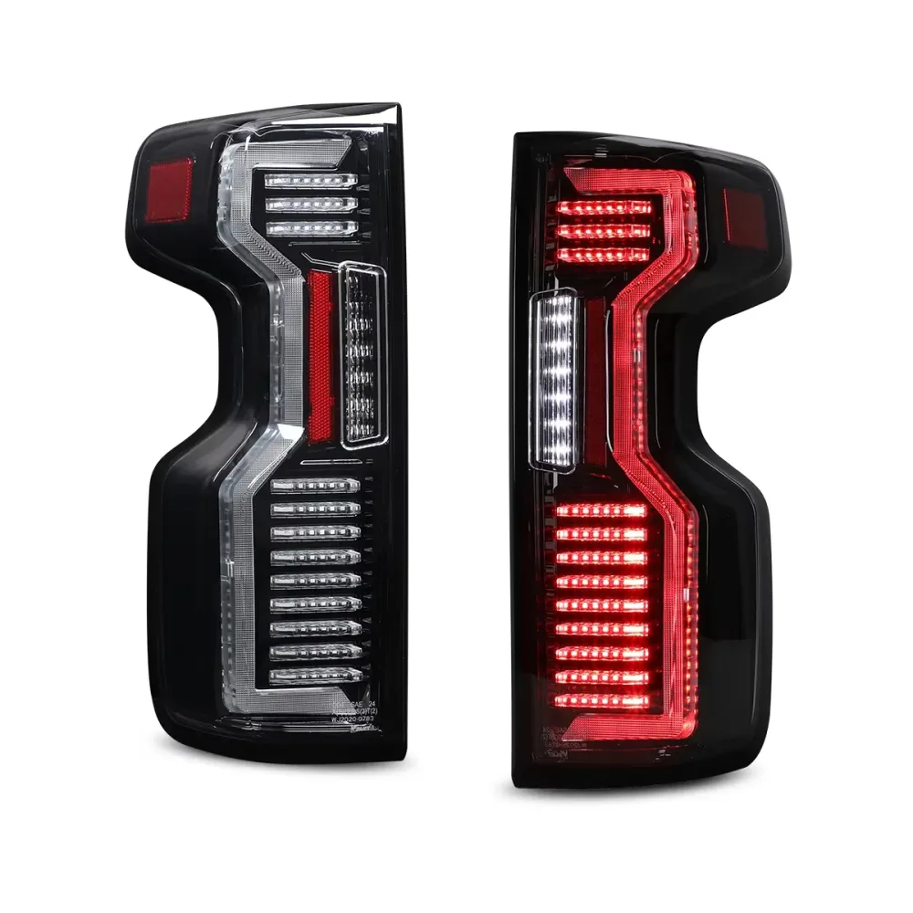 Brake led 1 pair black