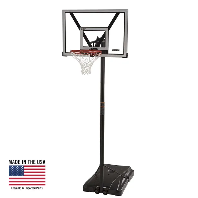 Portable Basketball 7.5ft 10ft 44"