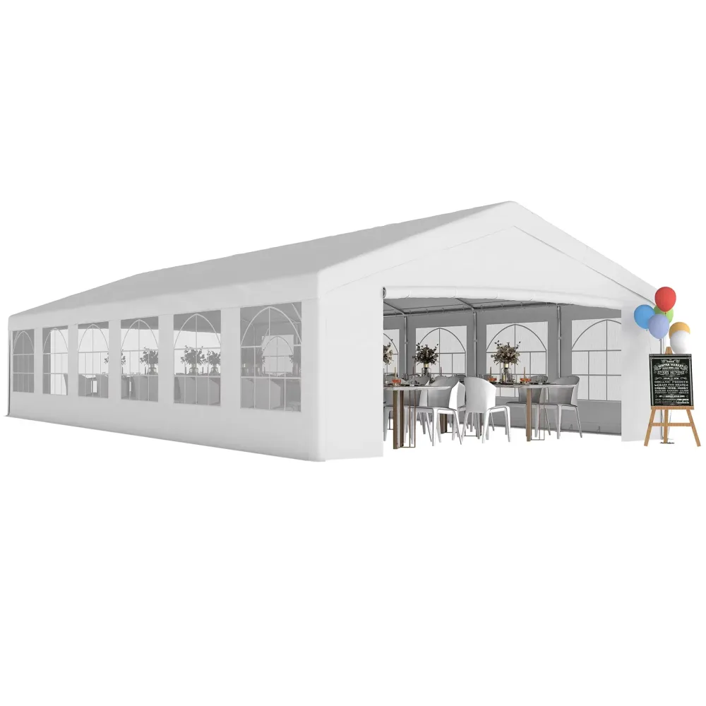 Event Shelter 40 ft waterproof white