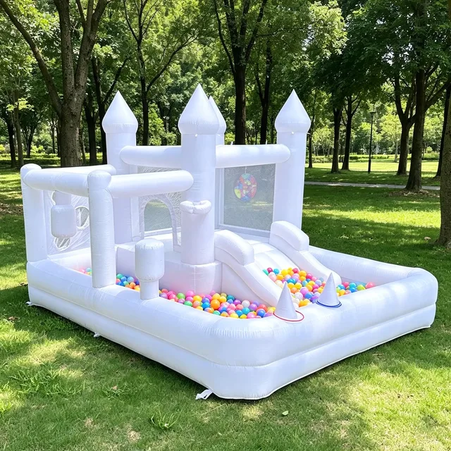 Family Backyard white 120v 7ft