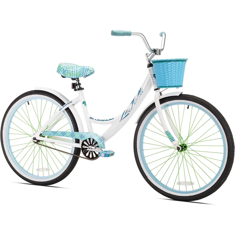 Cruiser Bike 26" white 67"