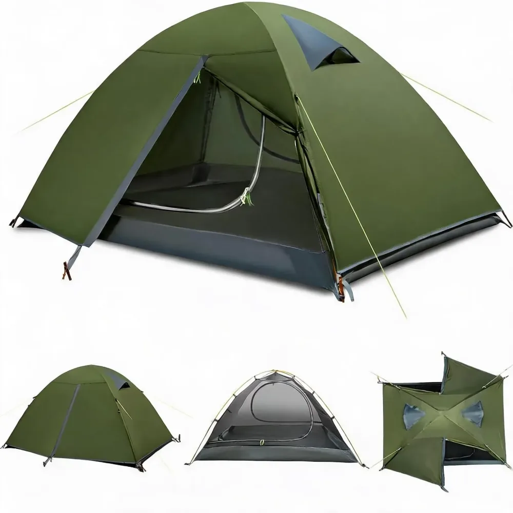 Lightweight Backpacking waterproof green 6.8 feet