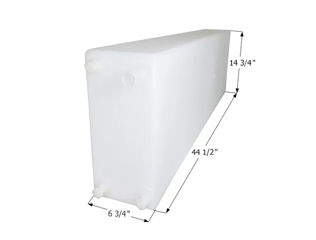 Water Tank 44.5" 14.75" 6.75"