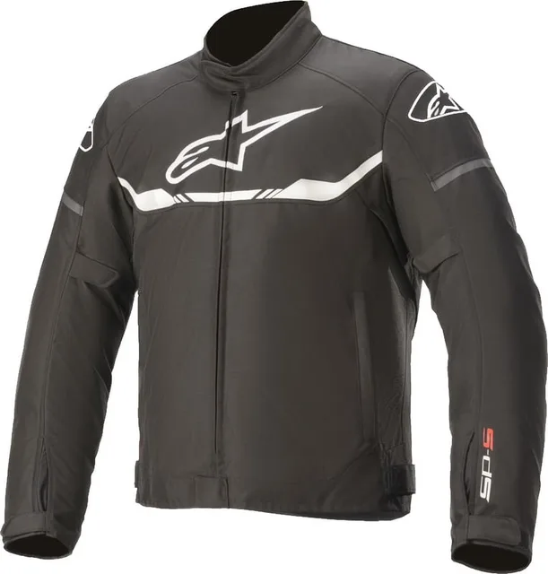 Jacket waterproof black white