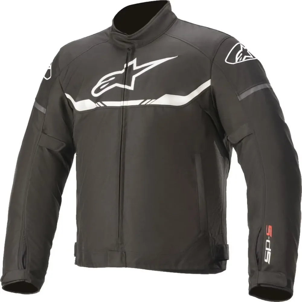 Jacket waterproof black white