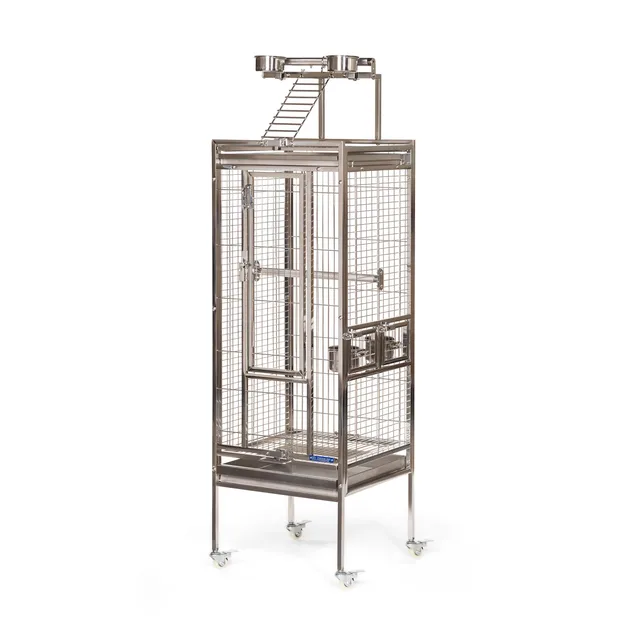 Bird Cage silver 2" 8"