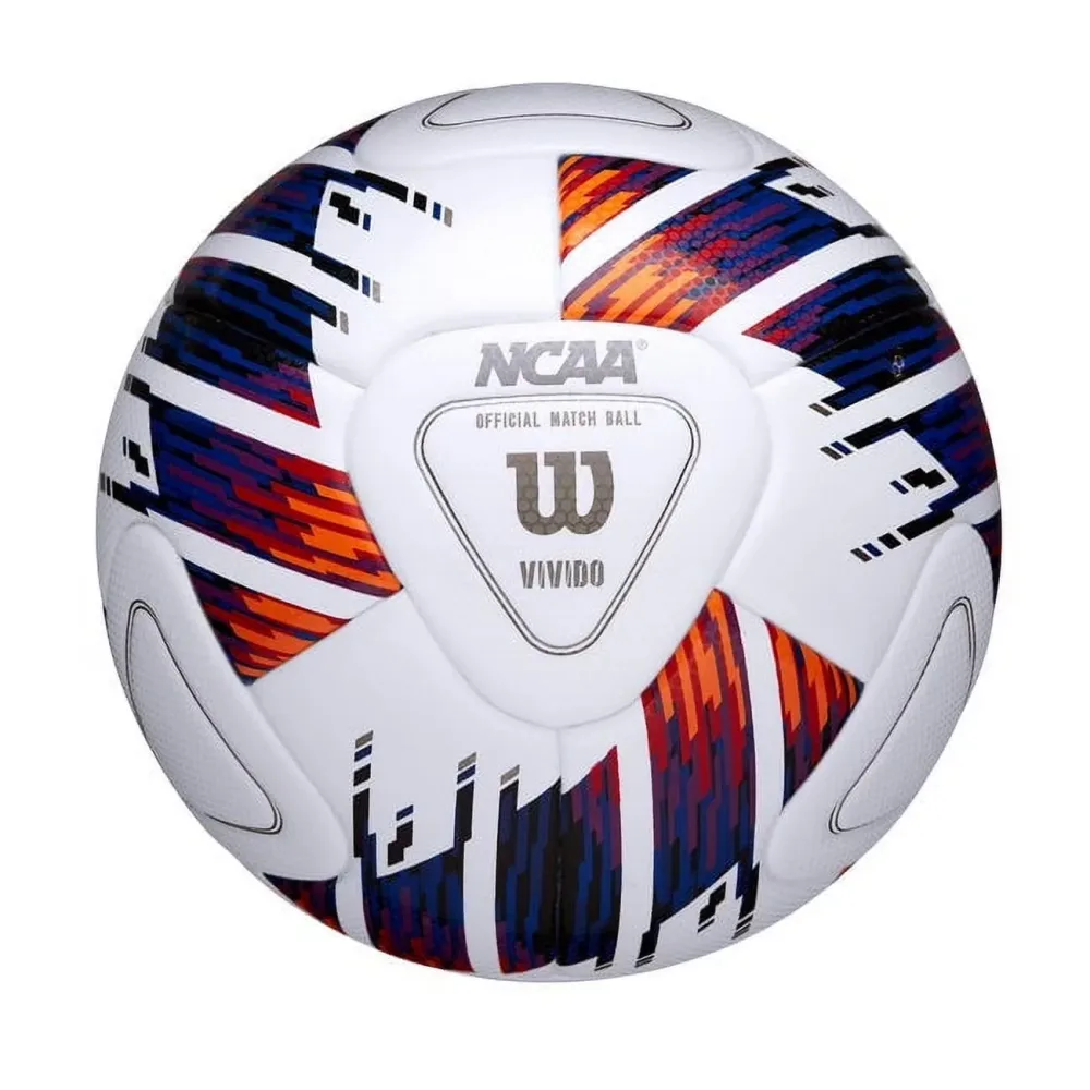 Soccer Ball white orange
