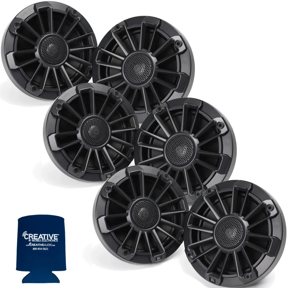Speaker 3 pairs 6.5" black