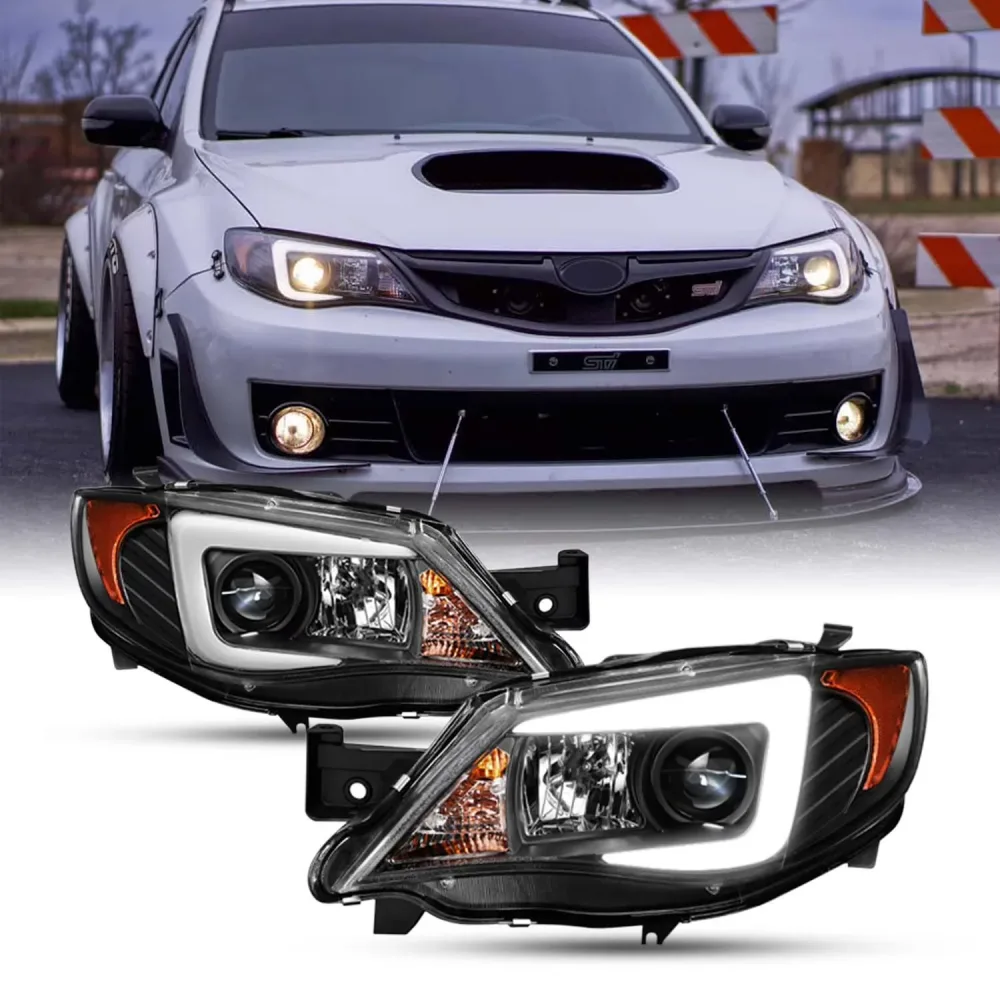 Projector Headlights led black