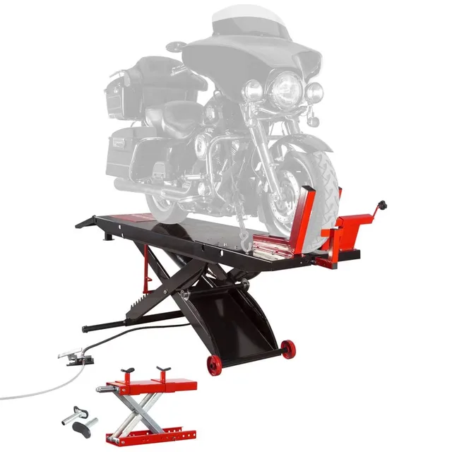Motorcycle black 500 pounds 105in