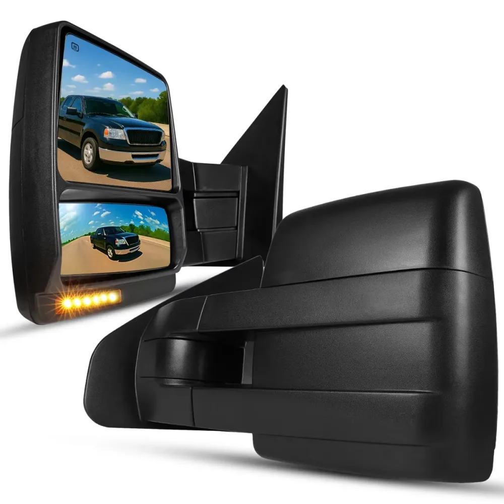 Mirror led black 5"