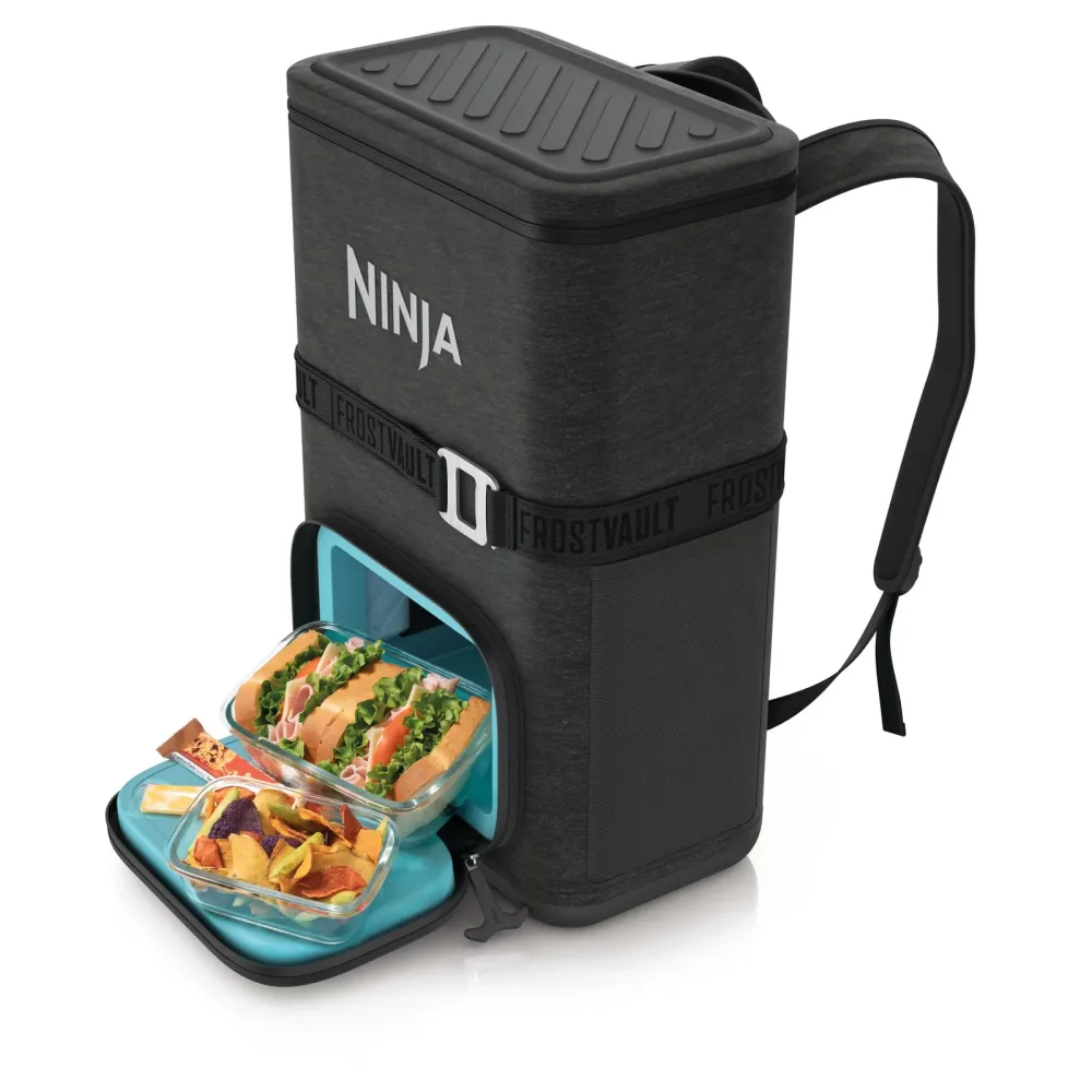 Cooler insulated blue gray