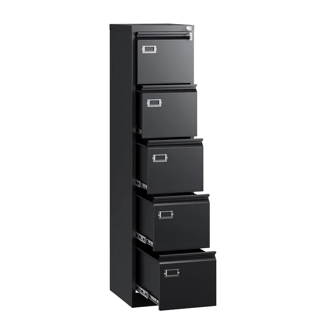File Cabinet 18" black 64.7"