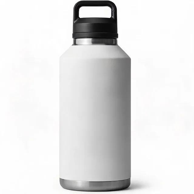 Vacuum Insulated 64 oz white