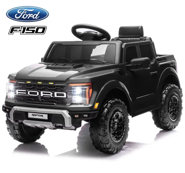 Toy 12 volt white black