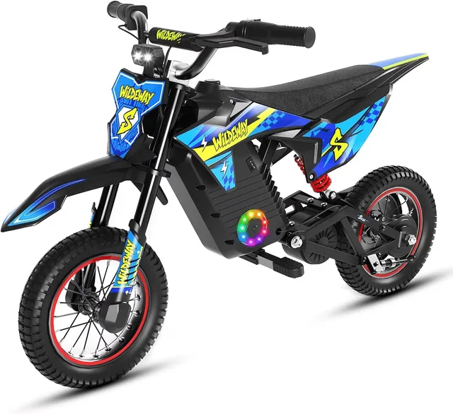 Dirt Bike 12 inch 300w blue