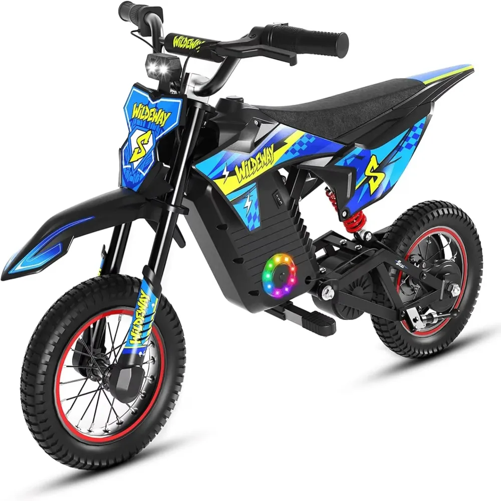 Dirt Bike 12 inch 300w blue