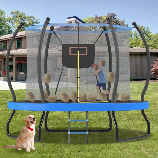 Backyard Trampoline 10ft 120" 102"