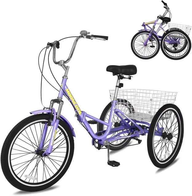 Cruiser Bike 26in folding 350 lbs