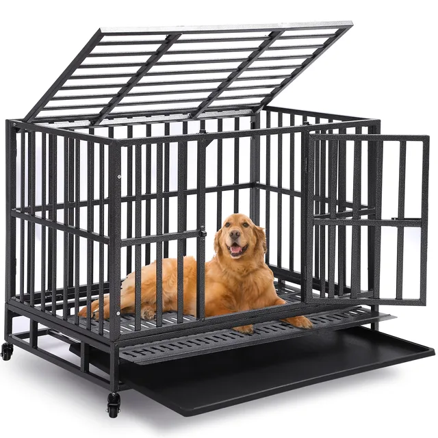 Dog Crate 38 inch folding 37.4'