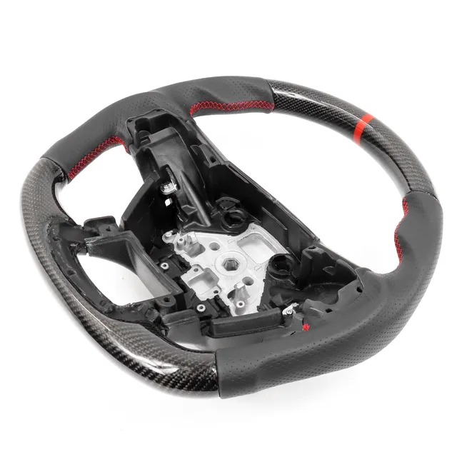 Motorsports Steering red black