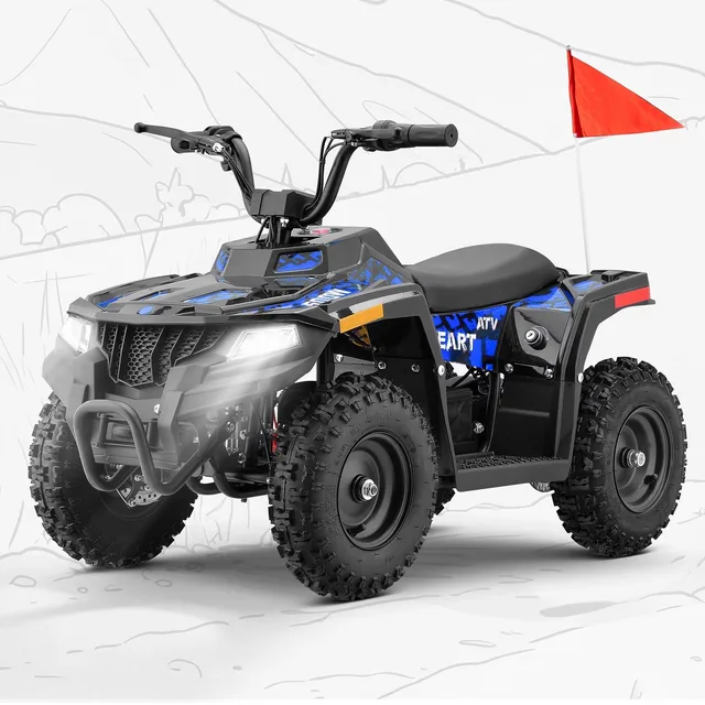 Atv 36v 500w blue