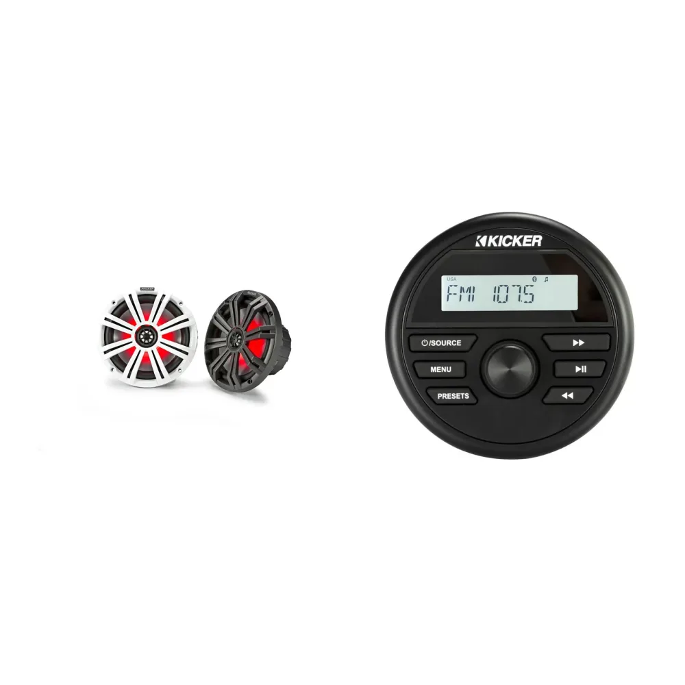 Boat Audio 8" 1 pair led