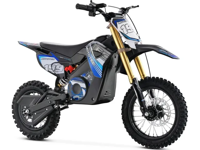 Dirt Bike 36v 1200w blue