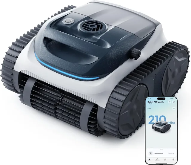 Pool Cleaner grey wireless bluetooth
