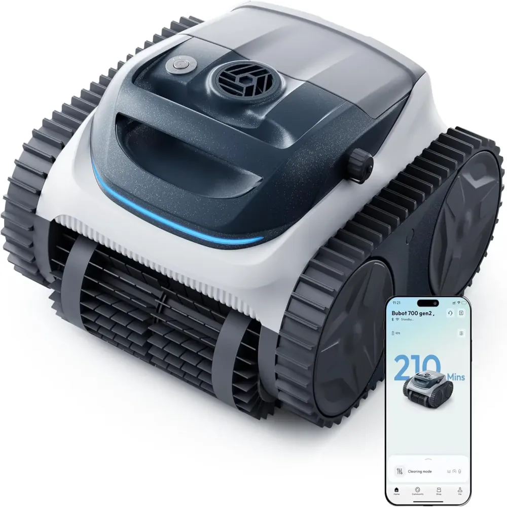 Pool Cleaner grey wireless bluetooth